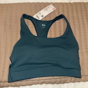 Uniqlo airism women’s wireless bra new w tags 54 Green - MORE AVAILABLE
